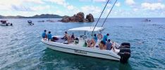Exkursionen: Makaira Boat Charter - Curieuse & St Pierre - Ganztagestour