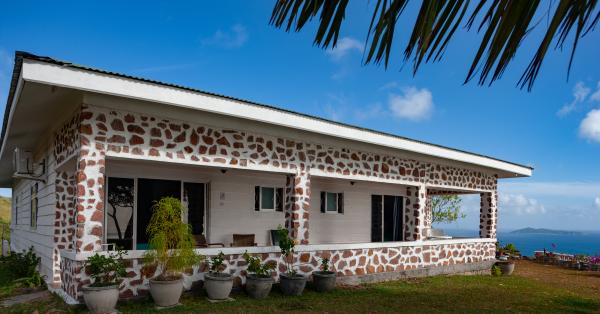 Maison Du Soleil Villa Aussenbereich Praslin Seychellen Foto