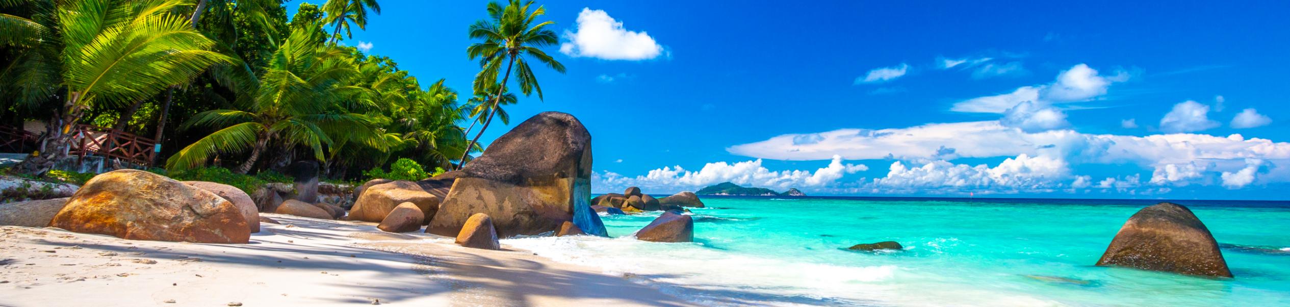 Image of beach in the Seychelles