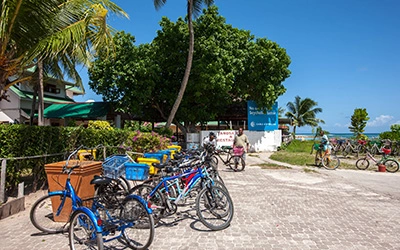 image - Fahrradfahren auf La Digue