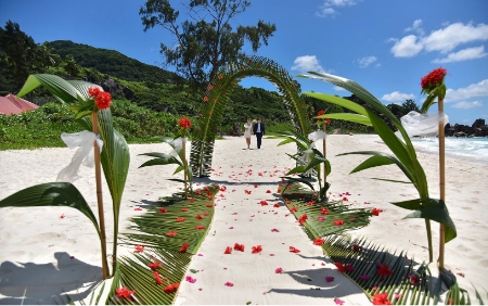 Bild - Hochzeit auf den Seychellen