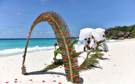 Bild - Hochzeit auf den Seychellen