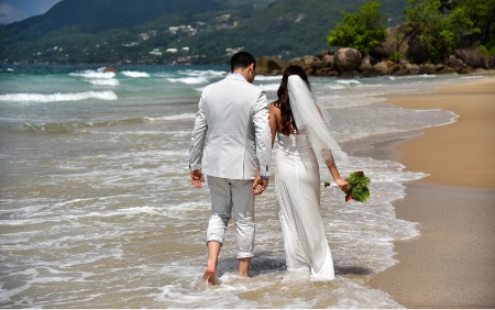 Bild - Hochzeit auf den Seychellen