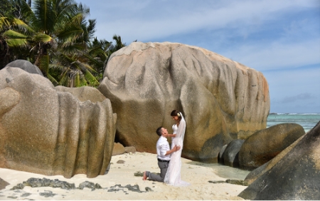 Bild - Hochzeit auf den Seychellen