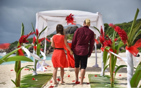 Bild - Hochzeit auf den Seychellen