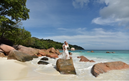 Bild - Hochzeit auf den Seychellen