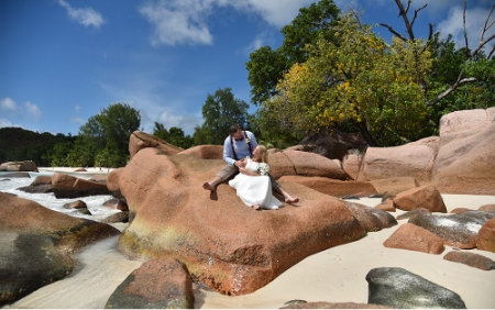 Bild - Hochzeit auf den Seychellen