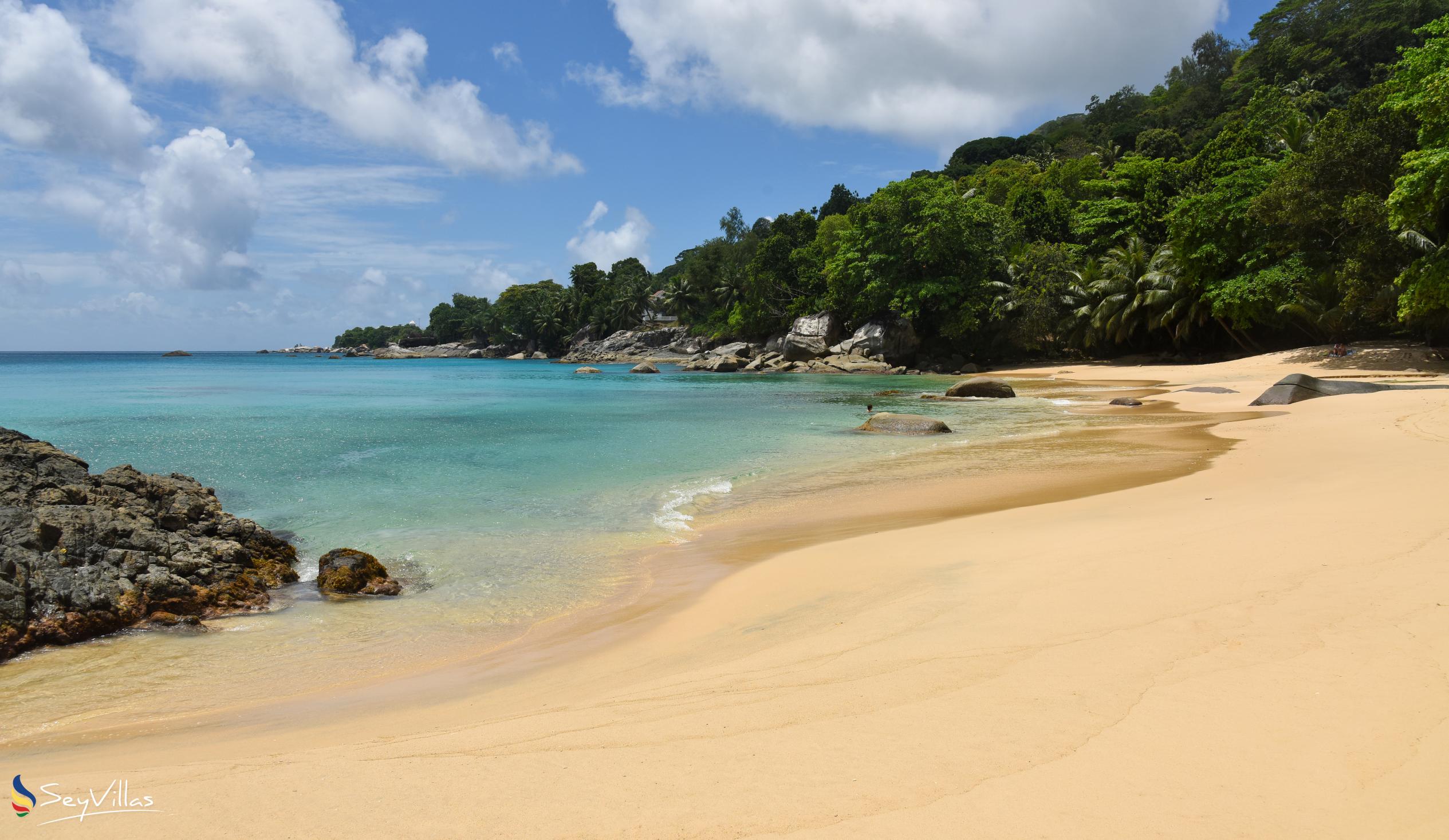 Beach Sunset Beach Mahé Seychelles