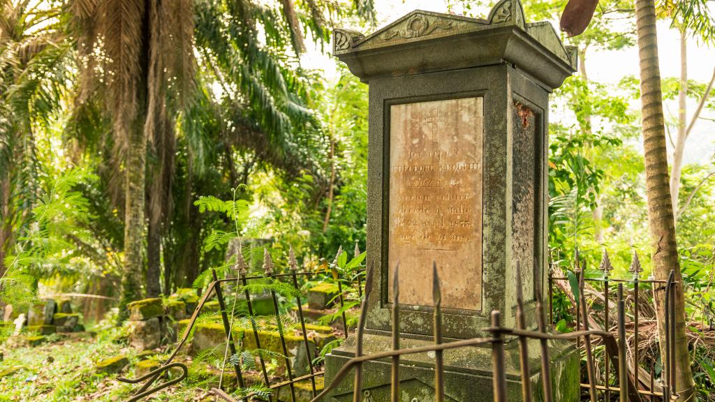 Il cimitero è il più antico sito storico delle Seychelles