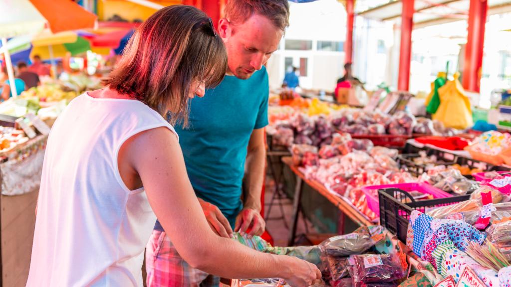 Obst, Gemüse und Gewürze