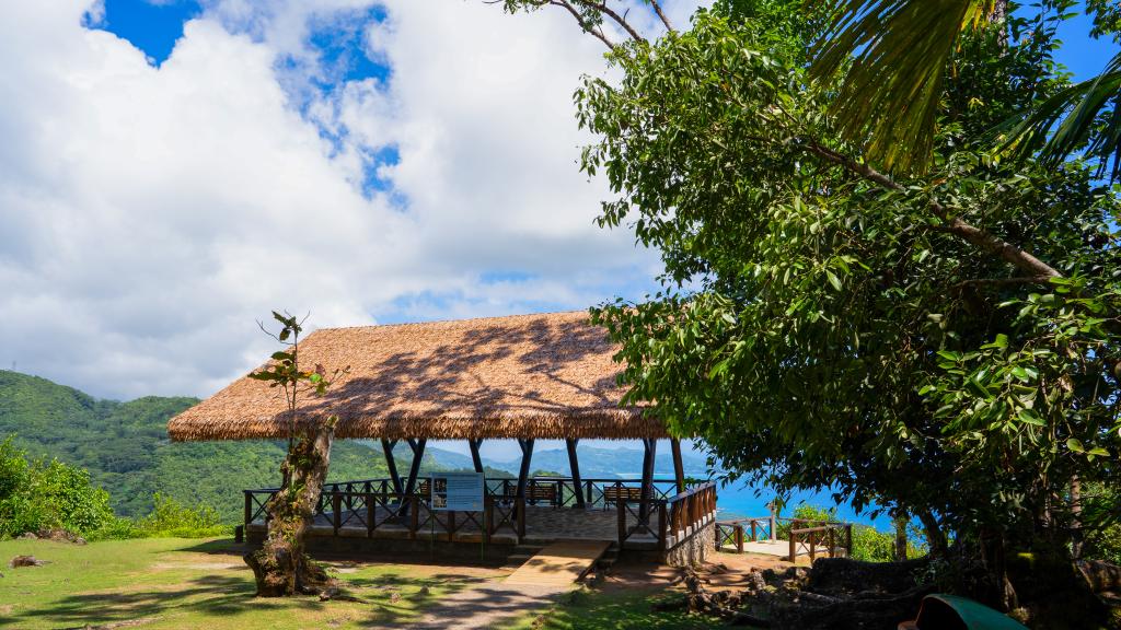 Überdachung am Aussichtspunkt Überdachung am Aussichtspunkt