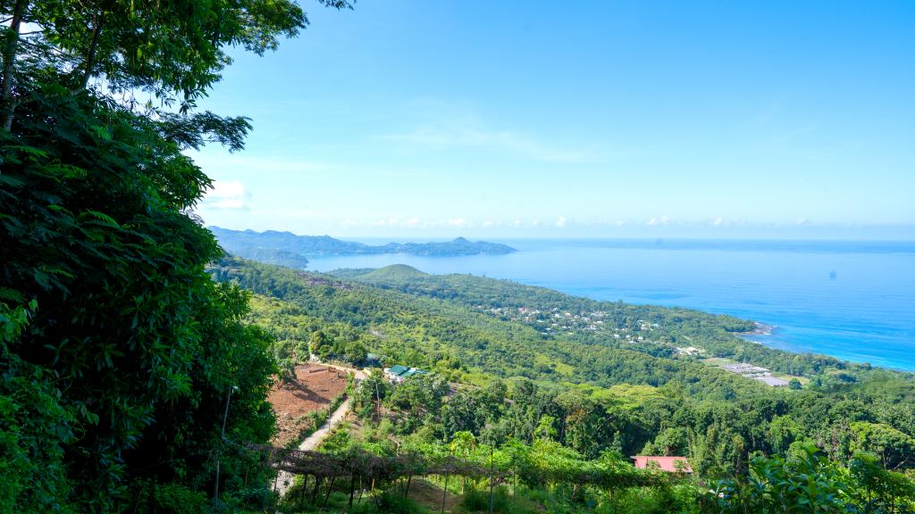 Aussicht vom Plateau im Vallée des Fruits Aussicht vom Plateau im Vallée des Fruits