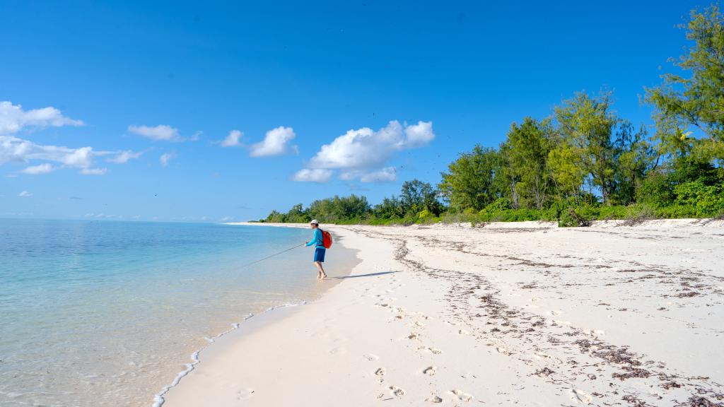 Fliegenfischen auf Bird Island Fliegenfischen auf Bird Island