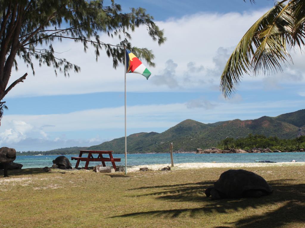 Strand auf Praslin