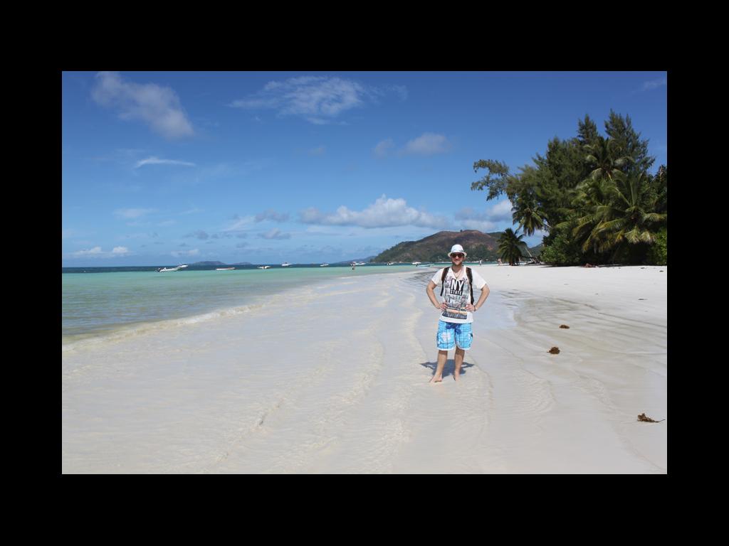 Strand auf Praslin