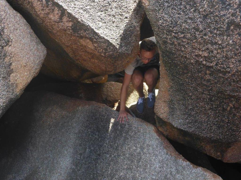 Klettertour an der Südwestküste von Praslin