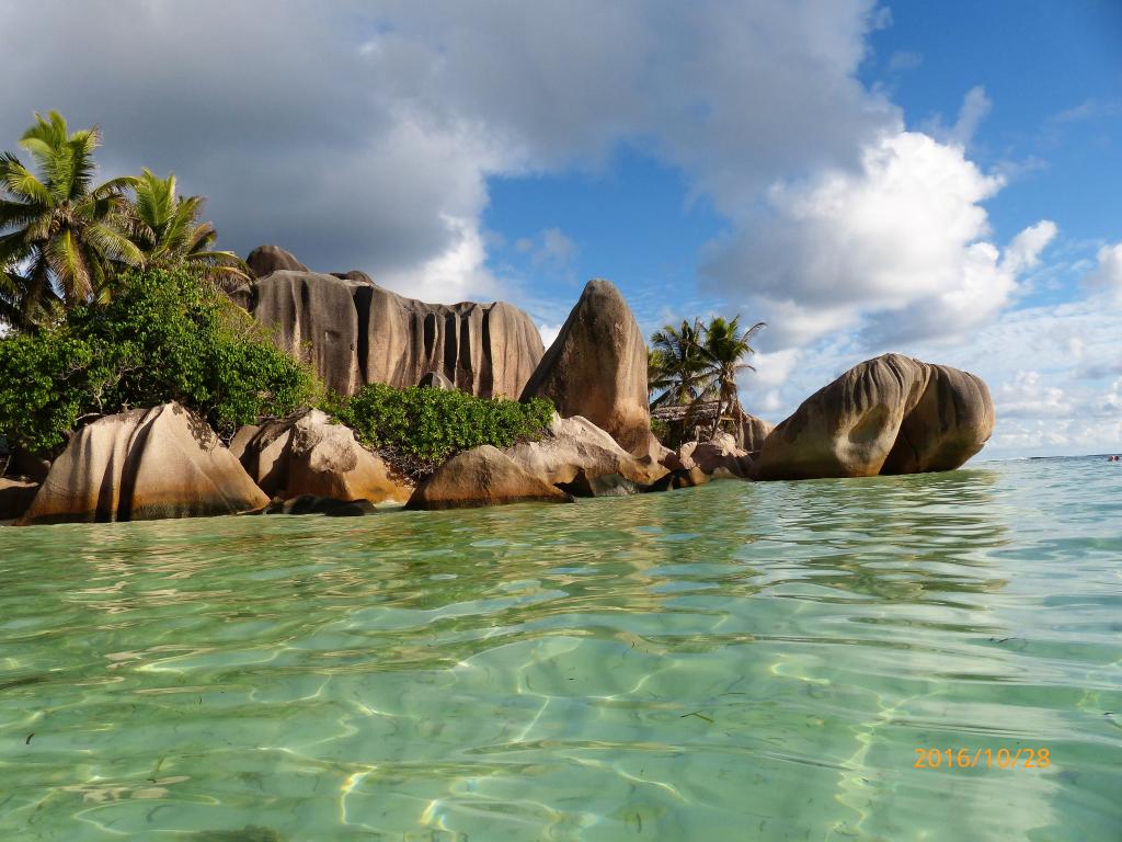 Anse Source d´Argent auf La Digue