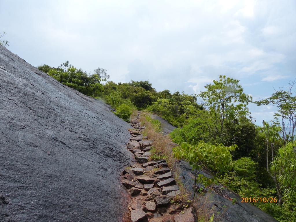 Wanderweg zur Anse Major