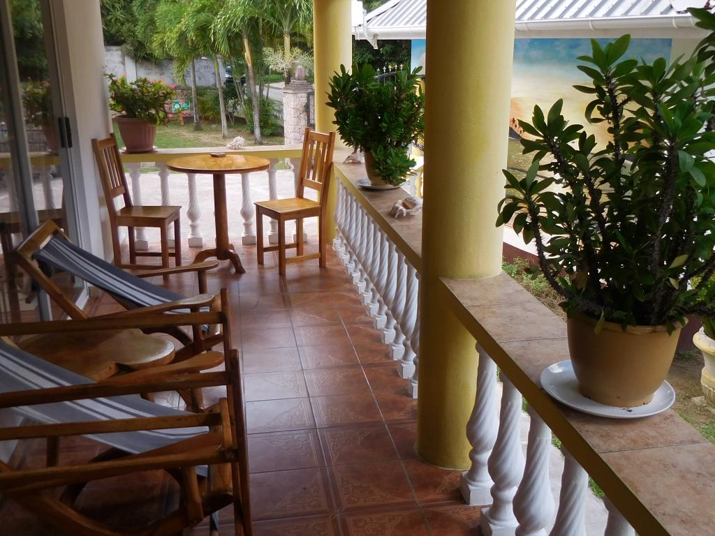 Meine Terrasse im Acquario Guesthouse