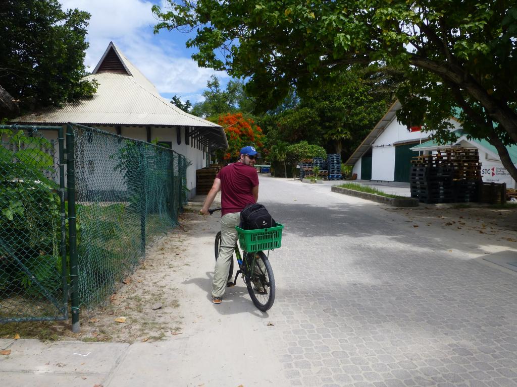 Fahrradtour auf La Digue