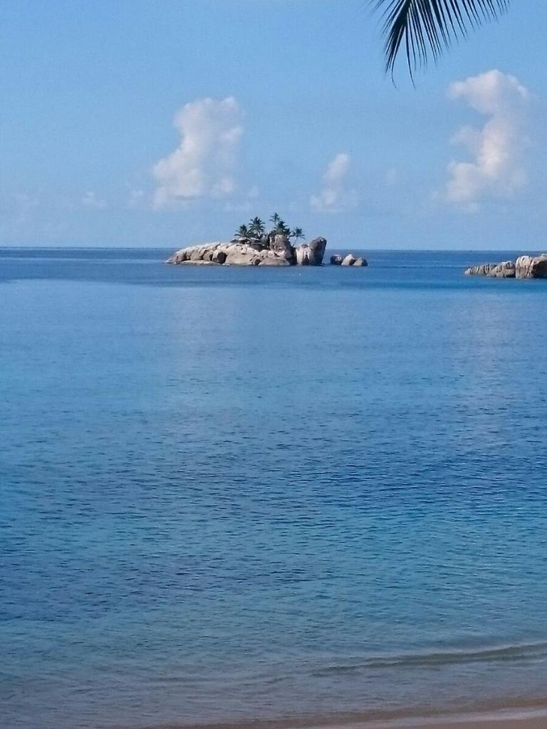 Aussicht Terrasse L`llot Beach Chalet Mahé