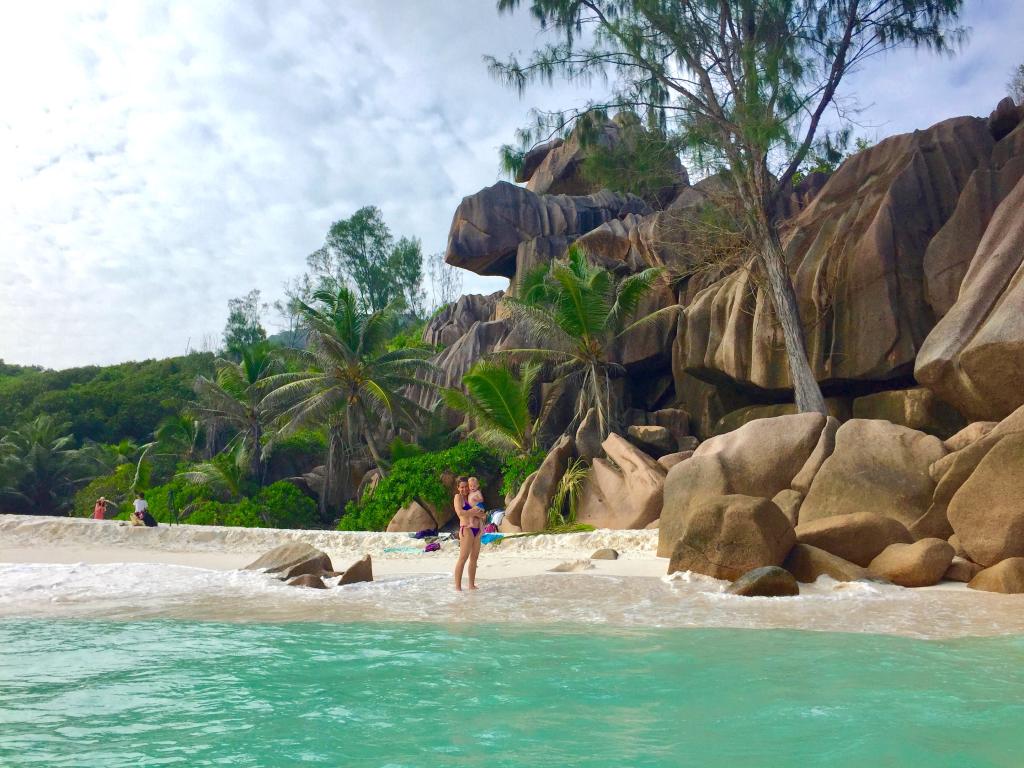 Le rocce a Grand Anse, La Digue