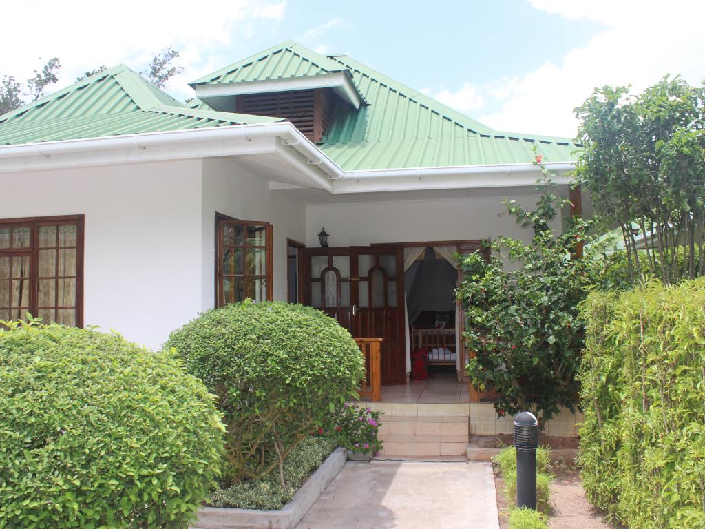 Le Surmer Chalet auf La Digue