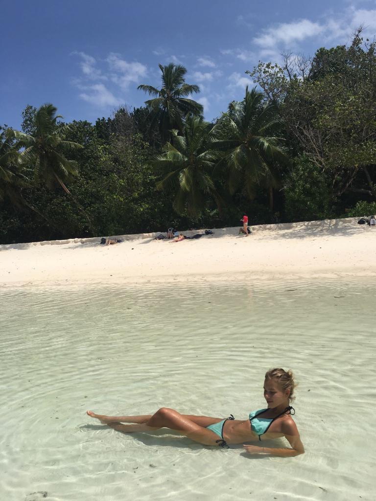 Beach in the Seychelles