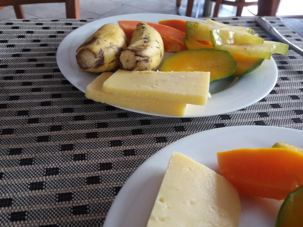 Petit déjeuner à la Zerof Guesthouse