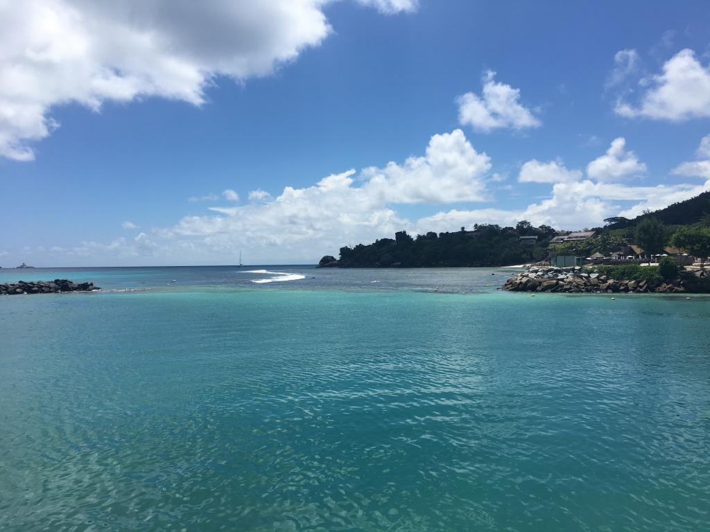 La Digue, porto