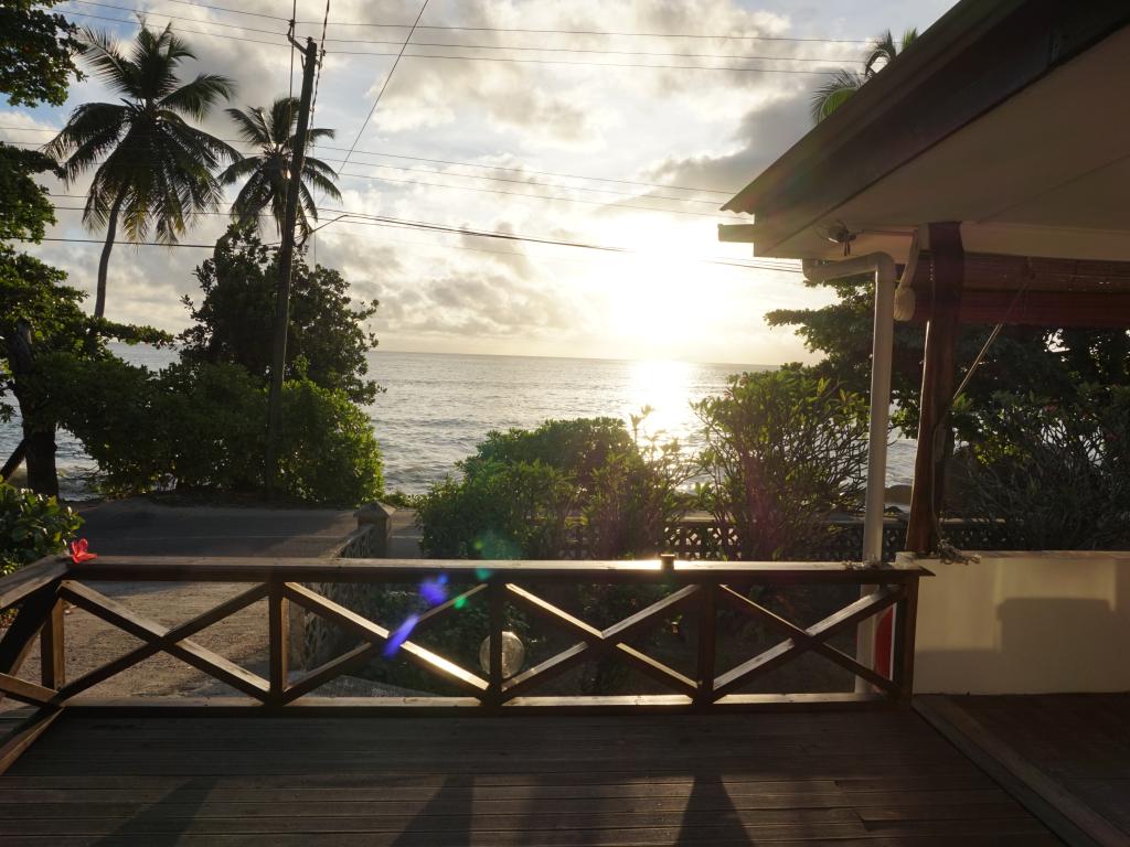 Aussicht vom Beach House aufs Meer