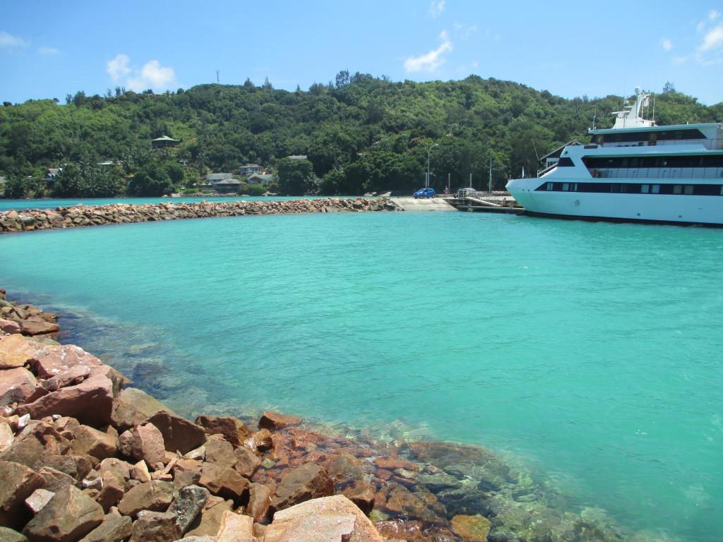 Docked at St. Anne Bay