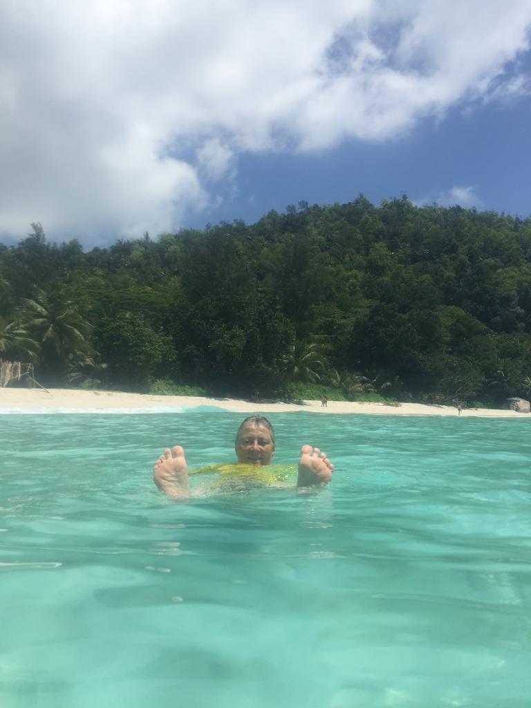 Türkises Wasser soweit das Auge reicht