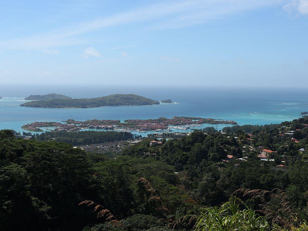 Ausblick auf Eden Island