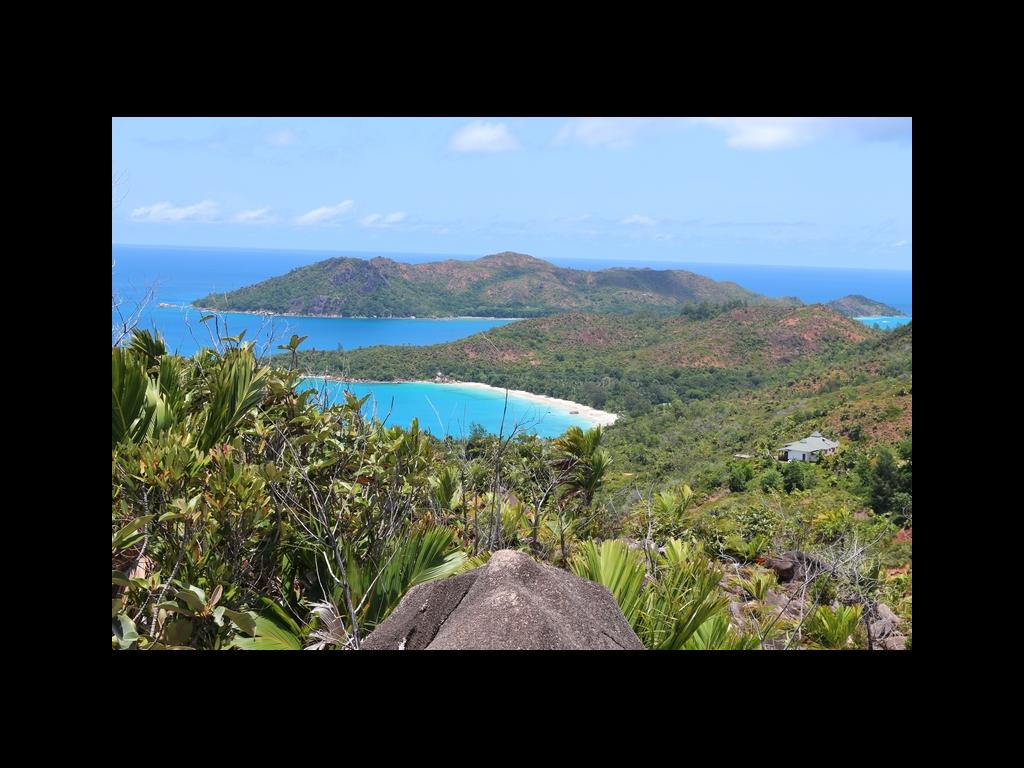 Blick auf Anse Georgrette