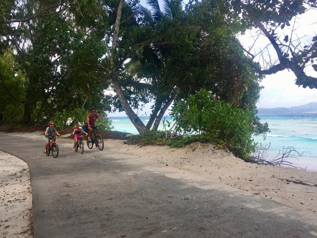 La Digue: le bici