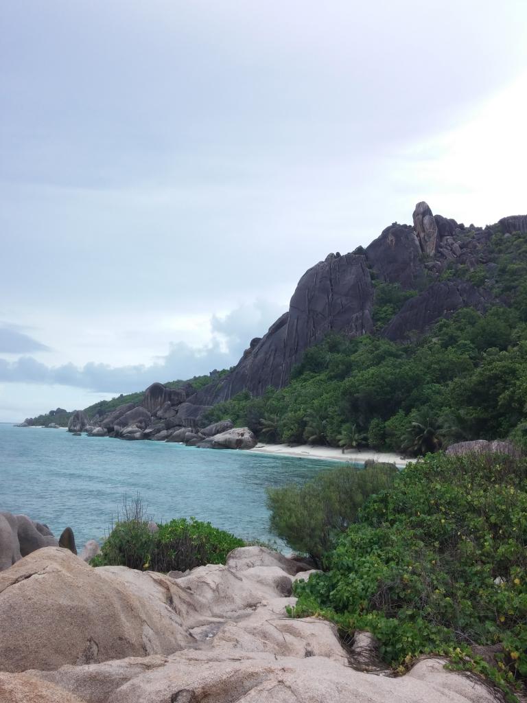 Badebucht auf La Digue