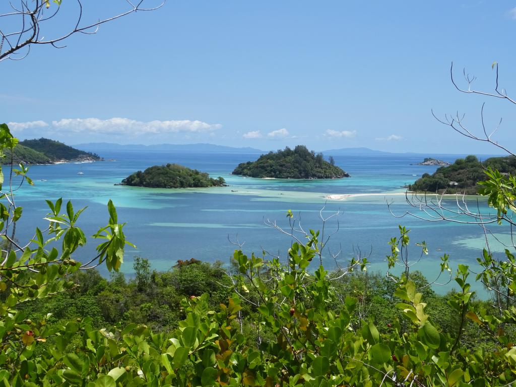 Cerf Island, Blick auf den St. Anne Marine Nationalpark