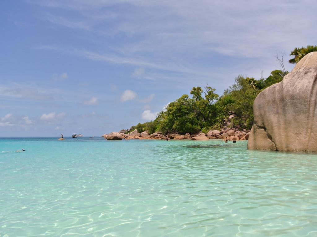 <beach>75|Anse Lazio</beach> auf Praslin