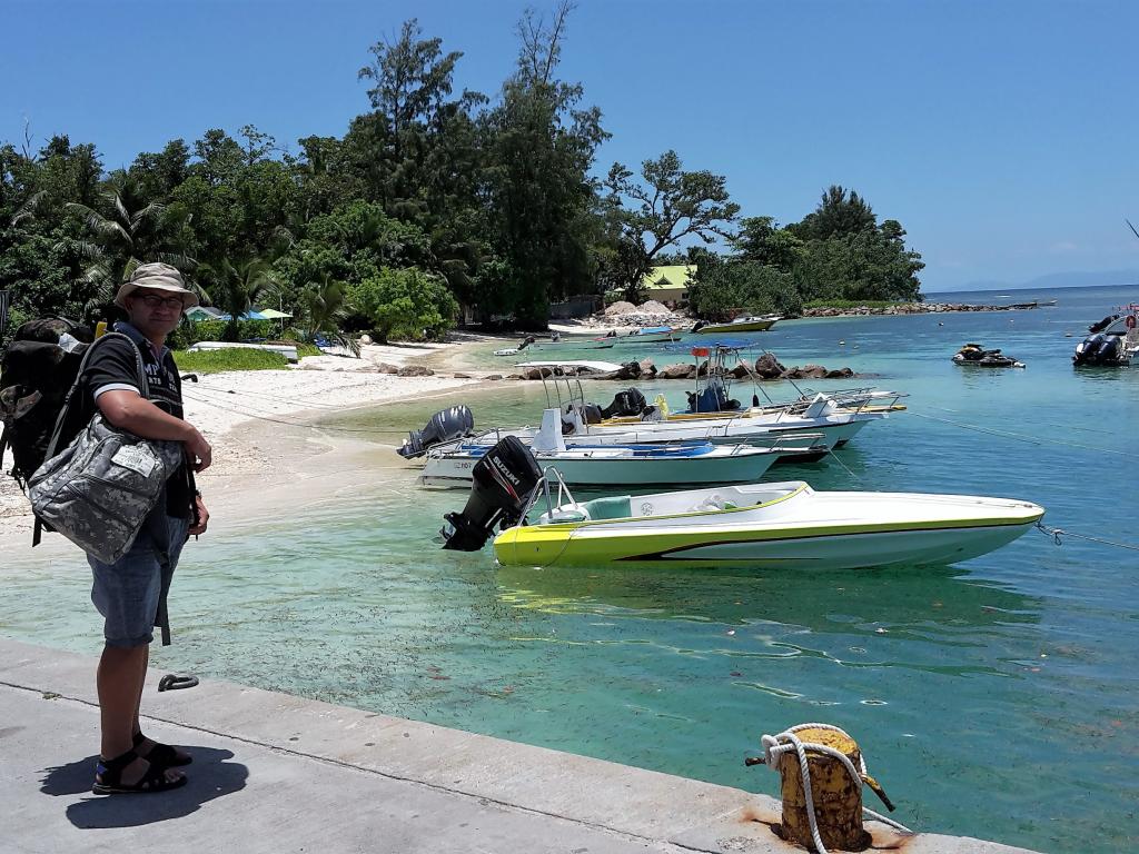 Ankunft auf La Digue