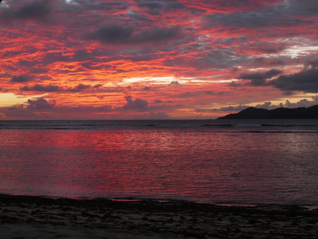 Sonnenuntergang am La Repaire