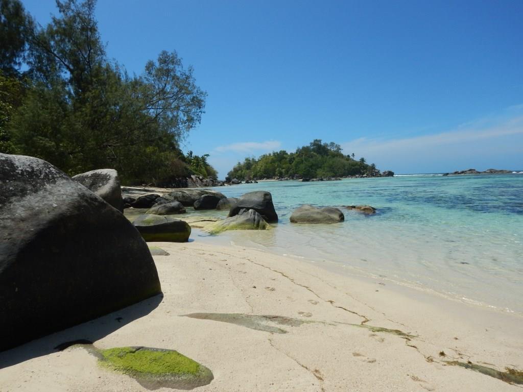 Blick auf Île Cachée