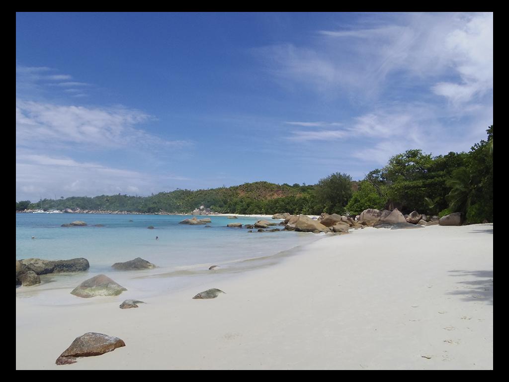 Strand auf Praslin