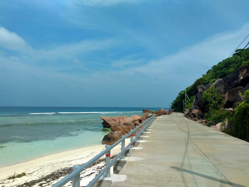 Radeln auf La Digue