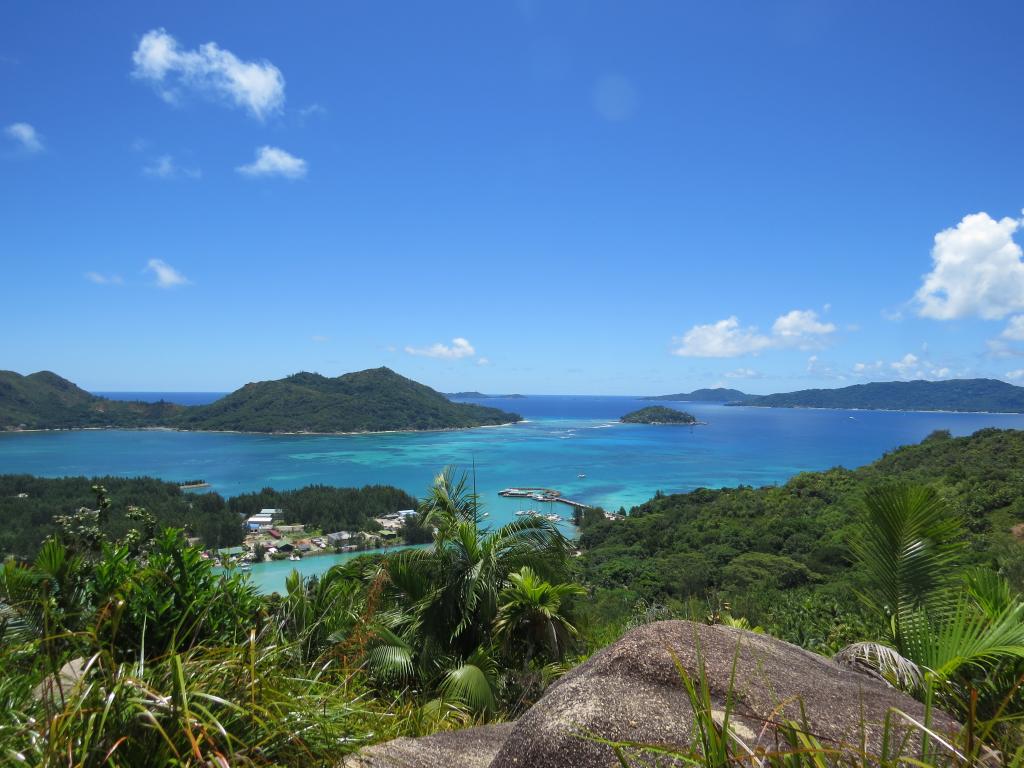 Ausblick von Praslin