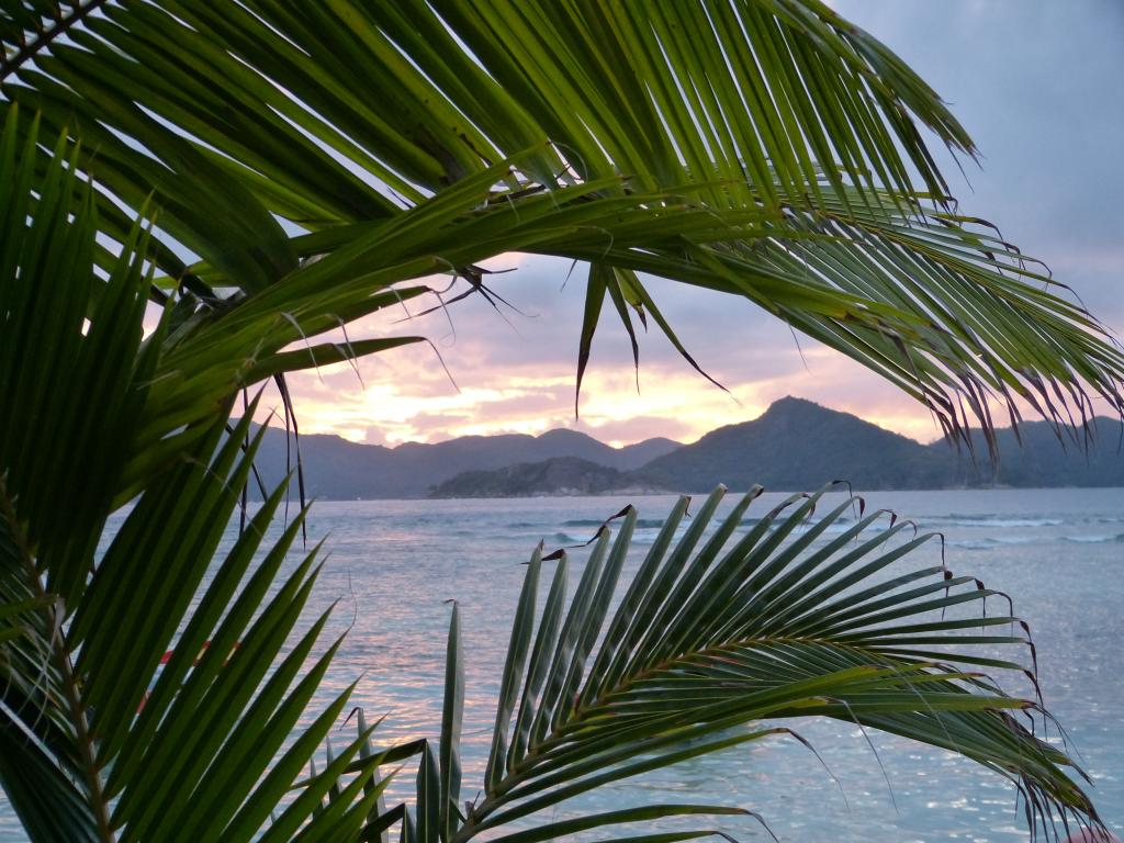 Sonnenuntergang auf La Digue