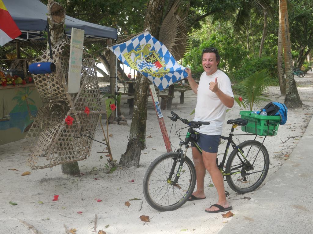 Ein bisschen Heimat auf La Digue