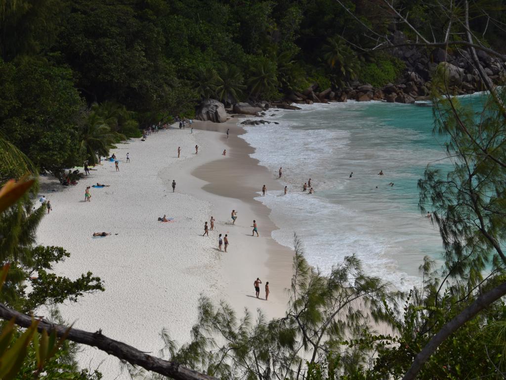 Blick auf die Anse Georgette