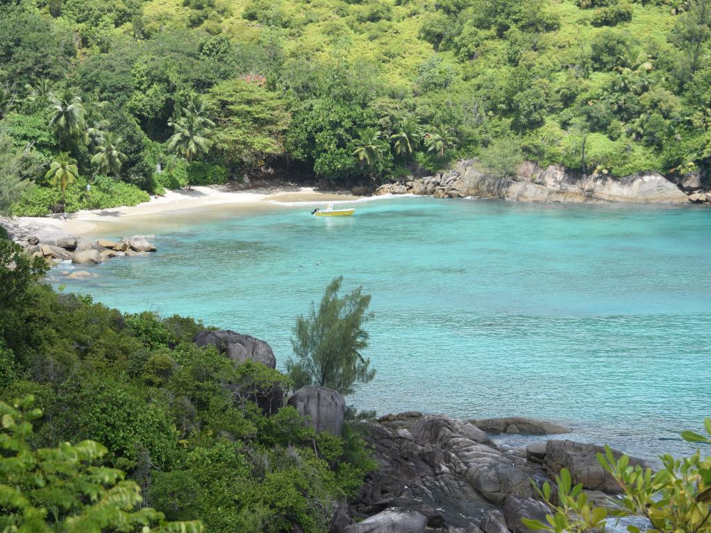 Blick auf die Anse Major