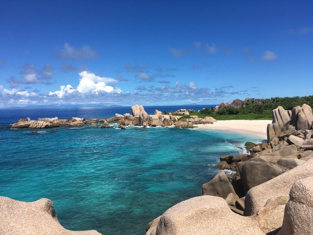 Felsen an der Anse Marron